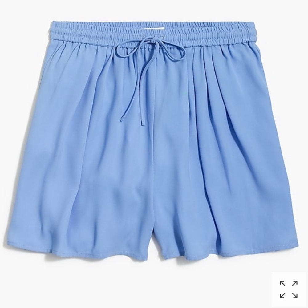 J Crew Drawstring Blue Shorts